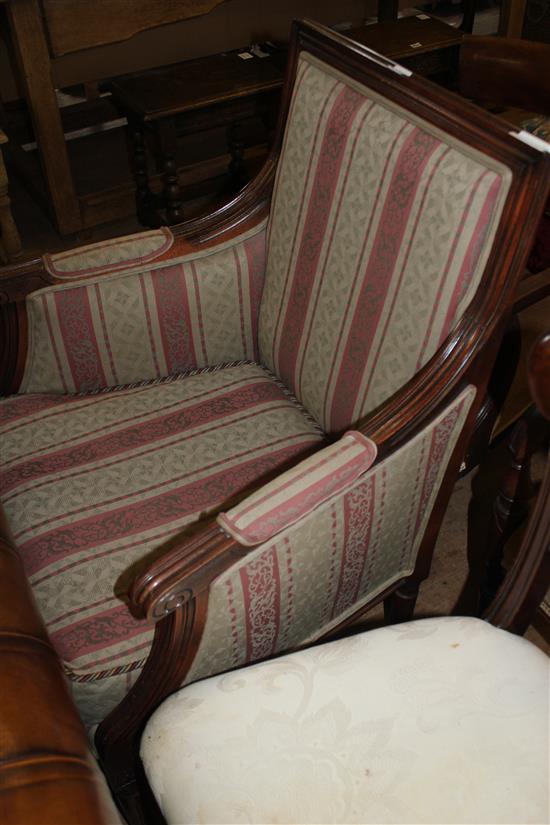 French style arm chair(-)